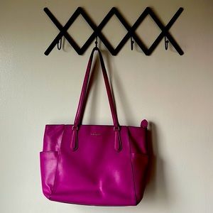 Kate Spade New York Tippy Medium Top Zip Tote Baja Rose Pink